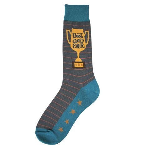 Funny Novelty Best Dad Socks For Men Foot Traffic