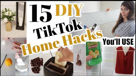 Testing 15 Viral TikTok Life Hacks DIY Hacks 15 Home Hacks That