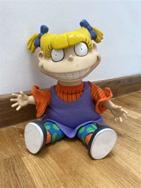 Rugrats Doll Angelica Toy Vintage Figure Viacom 1997 90s Cartoon 30cm £1000 Picclick Uk