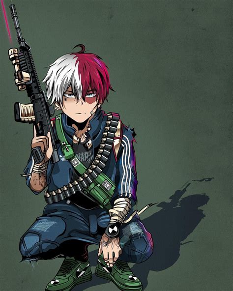 Oung Soldier 🍃💣 Todoroki Aspromised Lunarmor Anime Anime Art