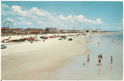 The World Famous Daytona Beach Fl Postcard 1960 Ebay