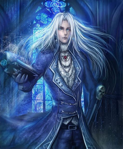 Vampire Necromancer Or Wizard Human Character Inspiration For Rpgs