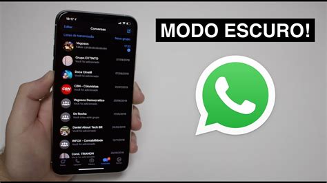 Como Ativar O Modo Noturno Escuro No Whatsapp Android E Iphone Edapps