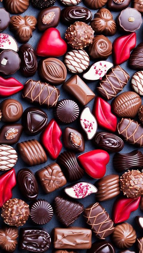 Chocolate Candy Wallpaper Hd Mobile Walls