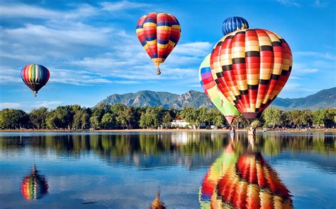 Hot Air Balloon Desktop Wallpapers Wallpaper Cave