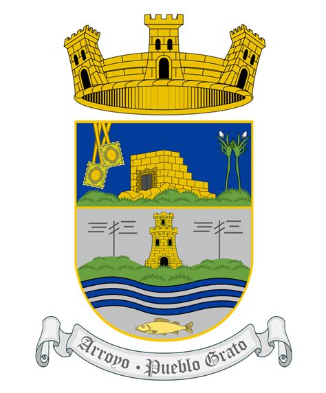Coat of Arms official of Arroyo - Arroyo (Porto Rico) - Wikipedia | Coat of arms, Porto, Arroyo