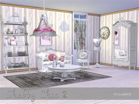 The Sims Resource Shabby Chic Living