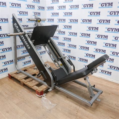 Used Magnum Plate Loaded Incline Leg Press Strength Training From Uk