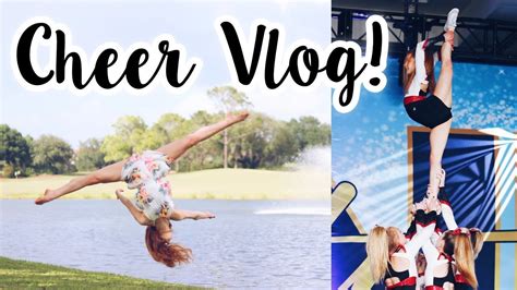 Cheerleading Competition Vlog Travel Edition Youtube