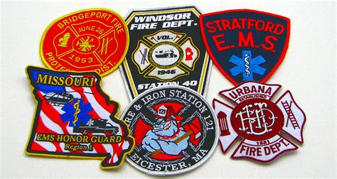 Firefighter Ems Patches Custom Patches
