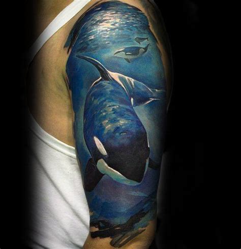 60 Orca Tattoo Designs For Men Killer Whale Ink Ideas