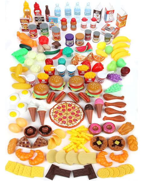Buy Play Food Set For Kids Huge 202 Piece Pretend Food Toys Is