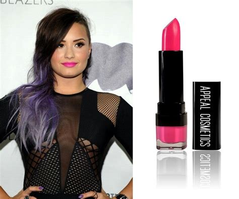 Demi Lovatos Pink V Lipstick By Appealcosmetics Demi Lovato