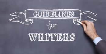 Guidelines For Writers Alive65