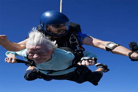 104 Year Old Woman Dies After Skydiving Attempt To Break Guinness World