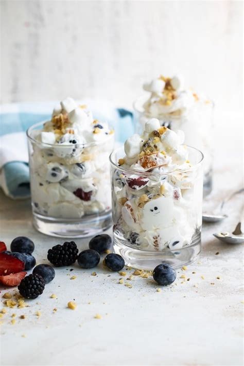This is a potluck classic! Ambrosia Fruit Salad - Skinnytaste - It's Healthy Life