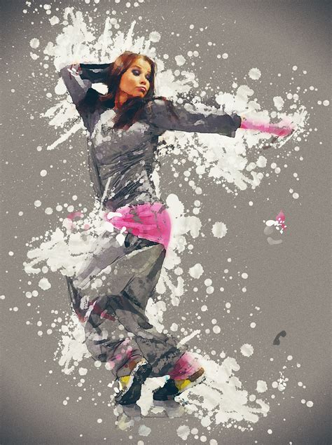 Creative Paint Splash Effect Using Photoshop Photoshop Actions My XXX Hot Girl
