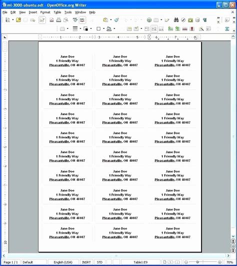50 Avery Templates 8163 Microsoft Word