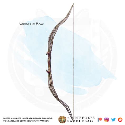 The Griffons Saddlebag Webgrip Bow Weapon Any Bow R