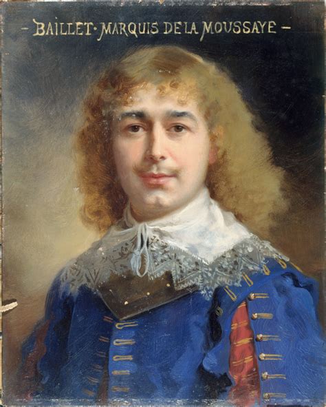 Portrait de Georges Baillet sociétaire de la Comédie Française dans le