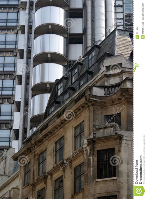 Old And New Architecture In The City Of London Stock Photo Image Of