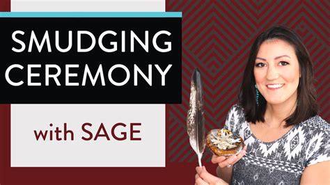 Smudging Ceremony How To Perform A Smudge Ceremony With Sage YouTube