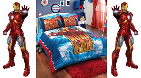 Iron man bedroom decorations and ideas.kids room boys bedroom on pinterest iron man. Iron Man Bedding Duvet Cover Set - dashingamrit