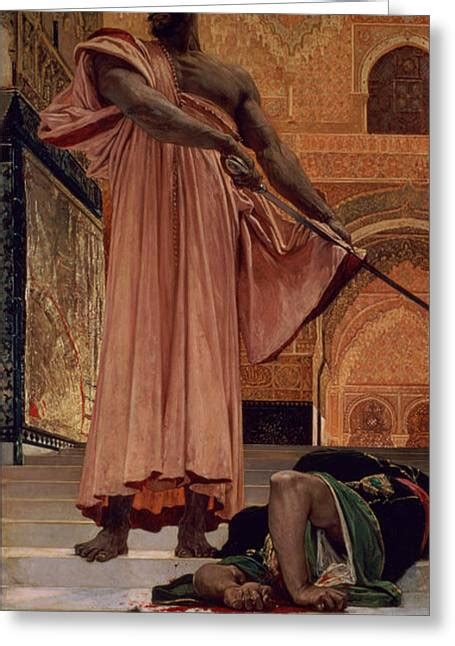 Execution Without Trial Under The Moorish Kings In Granada Painting By