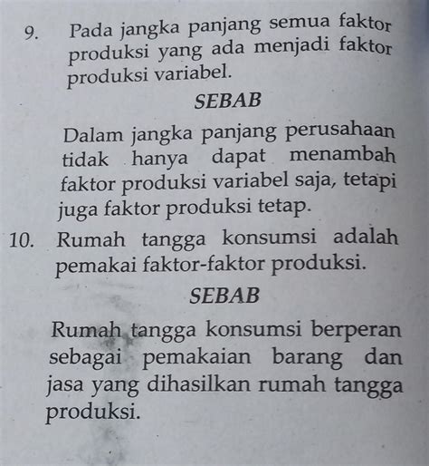 Cara Menjawab Soal Sebab Akibat - Rajin Belajar