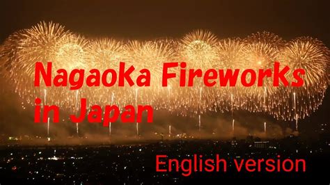 4k Nagaoka Fireworks Festival In Japan August 2016 Youtube
