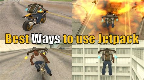 Best 4 Ways To Use Jetpack In GTA San Andreas Jetpack Cheat YouTube