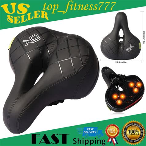 Ergonomic Bicycle Seat Cushion With Anti Vibration Spring And Punched Foam Syste Ebay