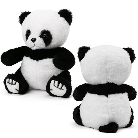 Panda Teddy Bear Stuffed Animals Plush Soft Toy Kids Baby Ts White