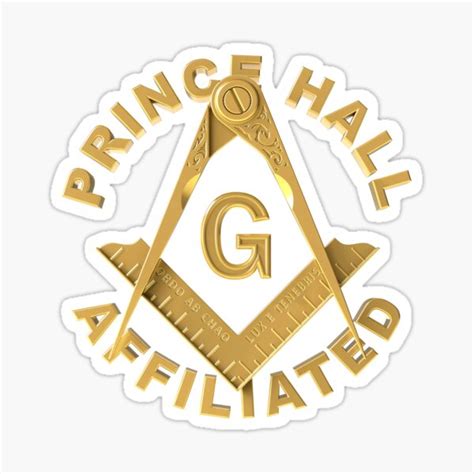Freemason Prince Hall Affiliated Square And Compass Masonic Prince Hall