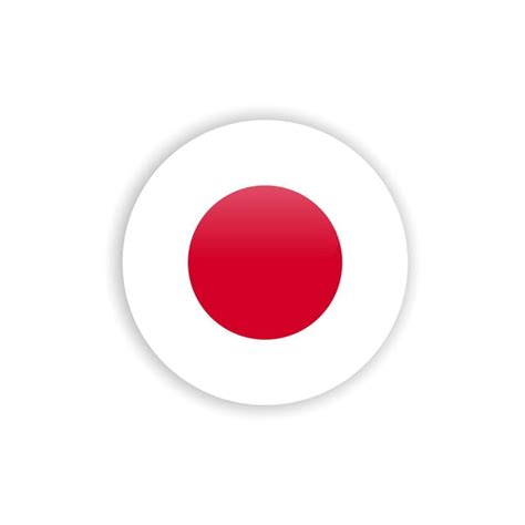 Flag Japan Clipart Transparent Png Hd Button Japan Flag Vector