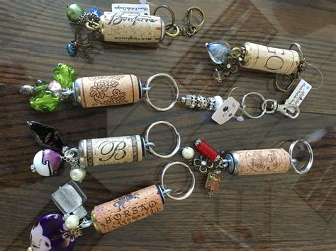 Wine Cork Keychains What To Do With All Those Corks Make Key Chains