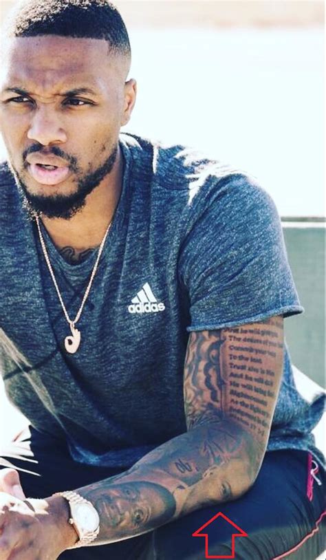 Some cultures use tattoos as adulthood rites, for artistic or beauty purposes, as warrior marks, tribal identification and so on. Damian Lillard's 18 Tattoos & Their Meanings - Body Art Guru