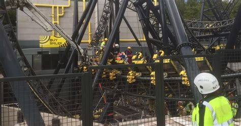 Alton Towers Smiler Crash Rollercoaster Coventrylive