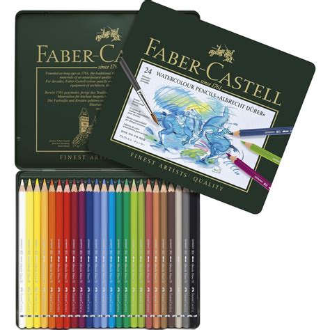 Shop Faber Castell Watercolour Pencils 24 Set Australia Art Supplies