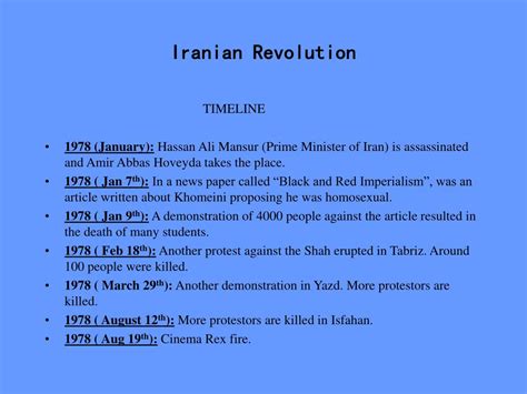 Ppt Iranian Revolution Powerpoint Presentation Free Download Id183376