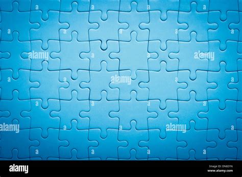 Blank Jigsaw Puzzle Pieces Hi Res Stock Photography And Images Alamy