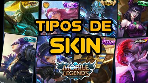 Tipos De Skins 😵 Mobile Legends Leo Youtube