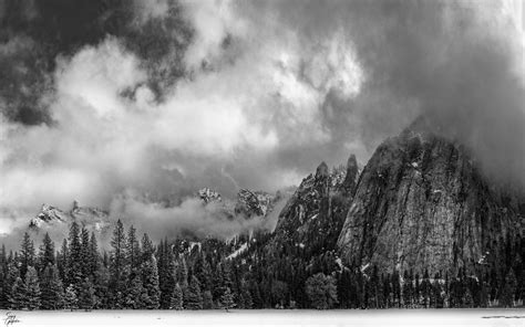 Download Wallpaper 3840x2400 Rocks Mountains Clouds Trees Landscape