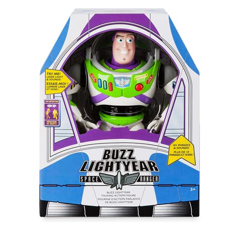 Buy Disney Official Store Toy Story Buzz Lightyear Deluxe Talking Figure Toy Doll Online At