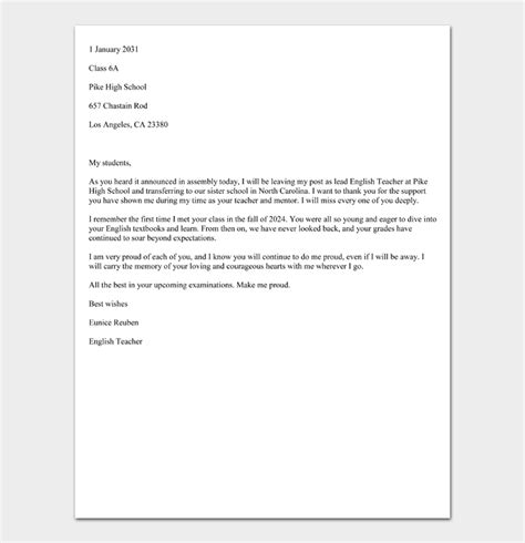 44 Best Farewell Letter Samples For Boss Employee Friend Etc