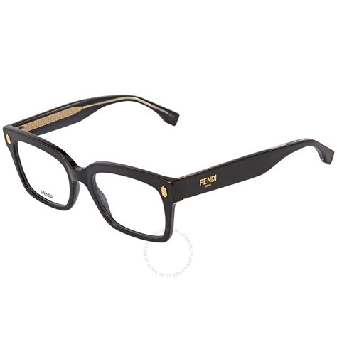 Fendi Demo Rectangular Ladies Eyeglasses Ff 0444 0807 5119 716736345758 Eyeglasses Jomashop