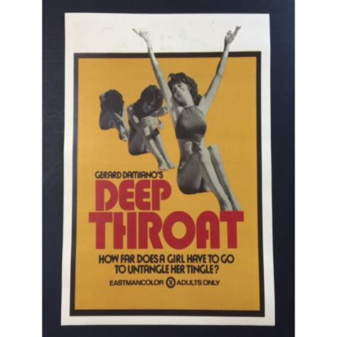 Sold Price Classic Xxx Deep Throat Movie Poster Invalid Date Edt