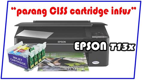 My epson t13 stylus printer needs to reset the counter of waste ink pad please suggest a good free software. Mengganti pasang CISS cartridge infus epson T13 - YouTube