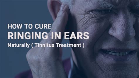 How To Cure Ringing In Ears Naturally Tinnitus Treatment Youtube