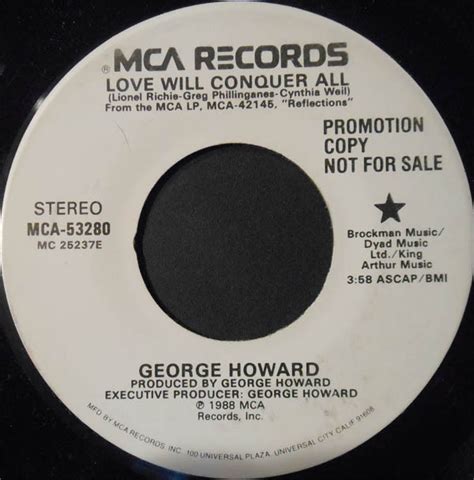 George Howard Love Will Conquer All 1988 Vinyl Discogs